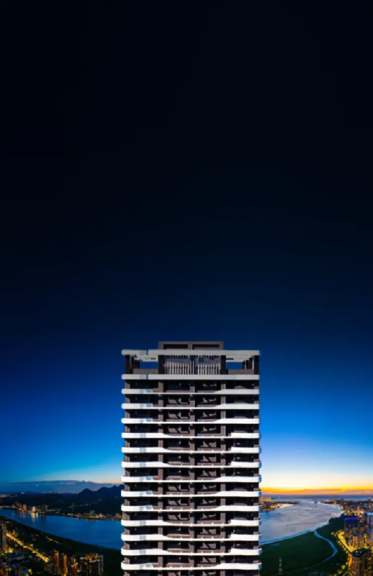 岳泰峰碩-外觀夜景