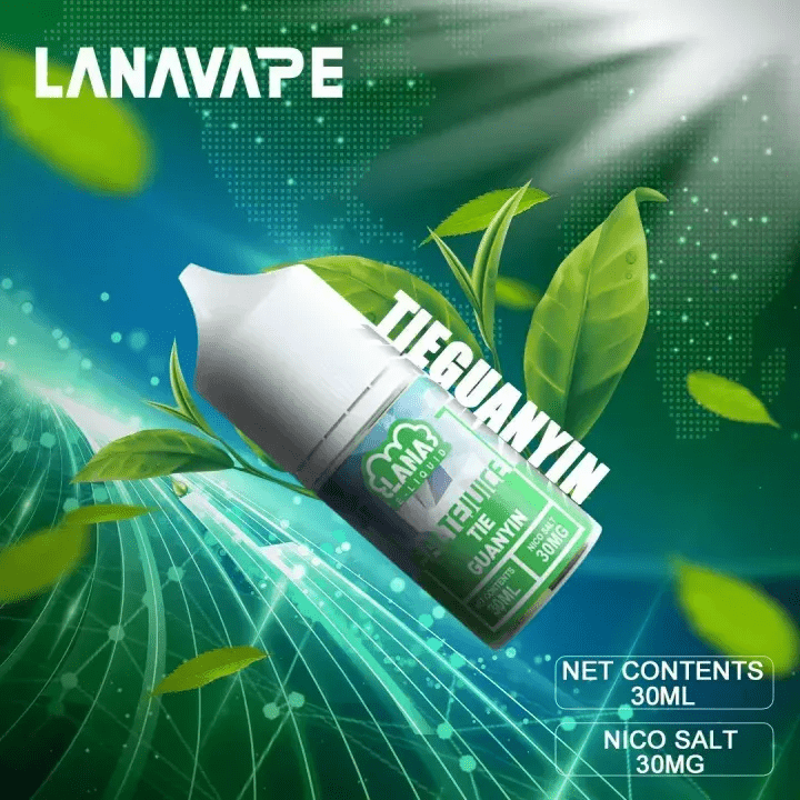 LANA煙油商品主圖-1.png LANA 煙油:尼古丁鹽小菸油 · 30ml瓶 · 10款清爽耐抽風味,台灣現貨:圖片 1