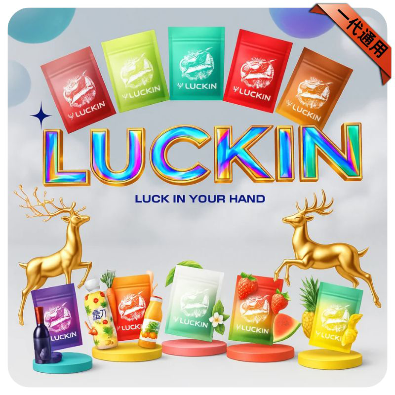LUCKIN一代煙彈.webp LUCKIN幸運一代通用七彩發光煙彈 3顆裝 2ml容量 19款口味 3%尼古丁 陶瓷芯 通配一代主機:圖片 1