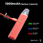 OXVA XLIM GO 小蠻牛輕盈型註油式小煙主機 | 1000mAh大電量 30W輸出 | 頂部注油防漏 仿皮革質感 (含3ml油艙)：圖片 2