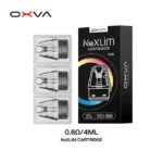 【大蠻牛空倉】OXVA NEXLIM 大蠻牛專用 4ML 頂部注油空煙彈 (3入裝) - 雙網狀線圈防漏可重複注油：圖片 5