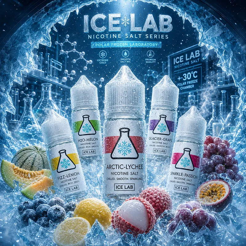 ice-lab-36mg-冰凍實驗室煙油-1.webp ICE LAB 冰凍實驗室 美國正品小煙煙油 30ml 36mg丁鹽 北極級強冰感水果系列 POD小煙通用:圖片 1