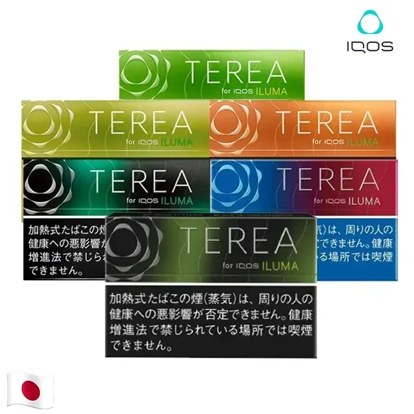 terea煙彈-日本版_熱門口味疊加拍攝主圖-1.webp 日本 TEREA 煙彈整條 10 包 | IQOS ILUMA 專用 | 28 種口味台灣現貨・24H內出貨:圖片 1