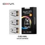 【大蠻牛空倉】OXVA NEXLIM 大蠻牛專用 4ML 頂部注油空煙彈 (3入裝) - 雙網狀線圈防漏可重複注油：圖片 3