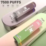 XIAOKE 梟客 7500口 一次性電子煙 8ml預裝煙油 Mesh網狀芯 Type-C可充電 20種口味現貨：圖片 2